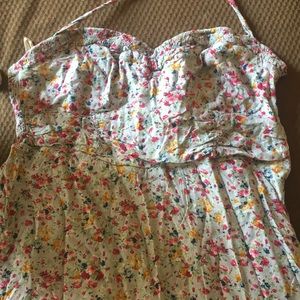 Halter top flower dress!